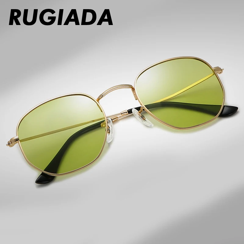 RUGIADA брендовые фотохромные солнцезащитные очки мужские Поляризованные Хамелеон обесцвечивание солнцезащитные очки для мужчин антибликовые очки RA2025