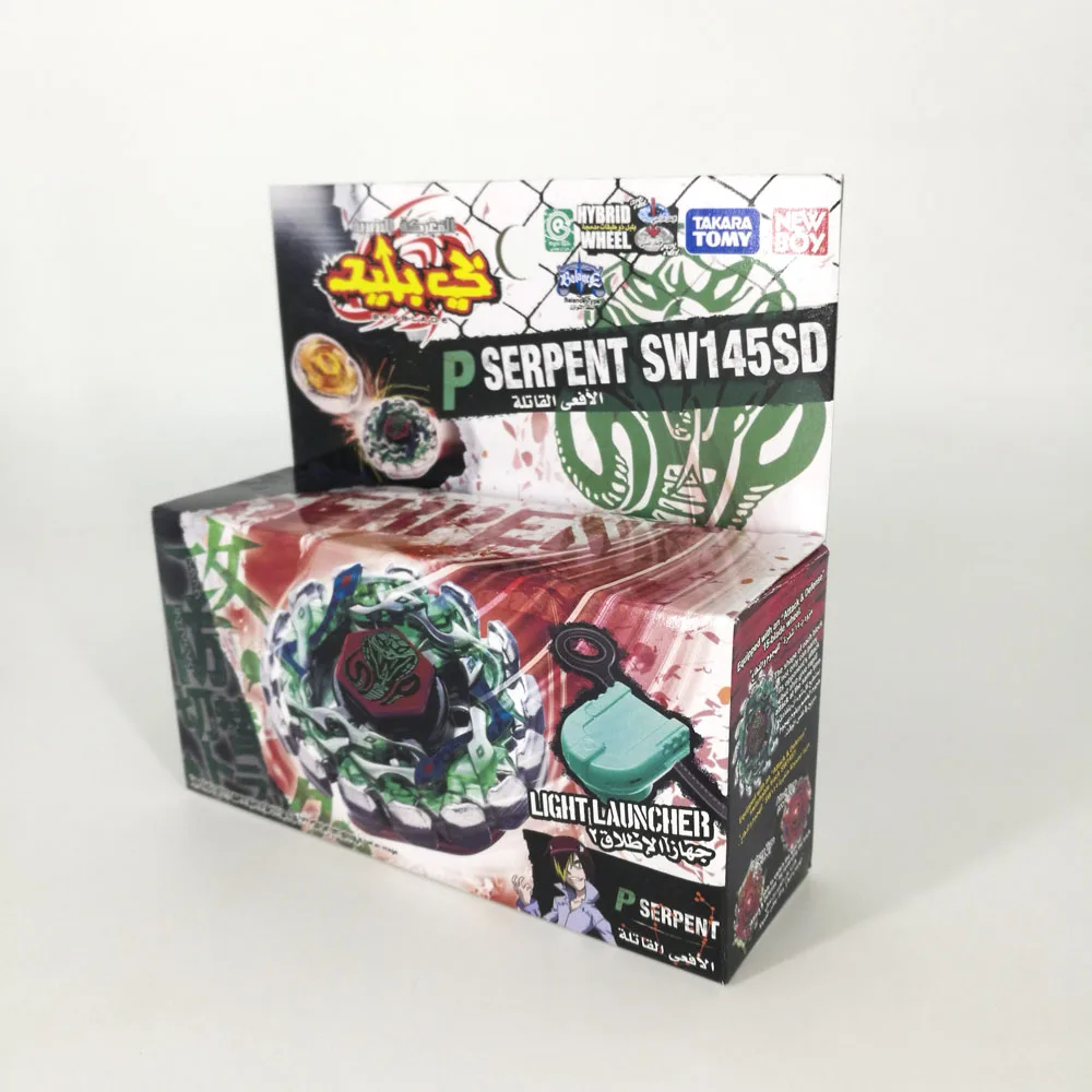 TAKARA Tomy бейблэйд битва гироскопа взрыв игрушка волчок Металл Fusion P SERPENT SW145SD с пусковой установкой подарки для детей