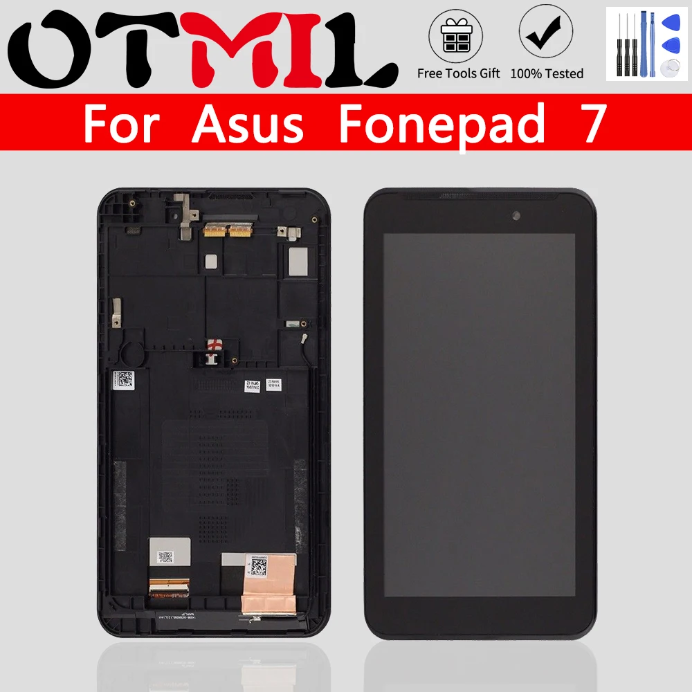 Original 10.1 For Asus Pad 7 FE7010CG FE170CG FE170 ME170C ME170 K012 K017 K01 LCD Display Touch Screen Digitizer Assembly PART | Мобильные