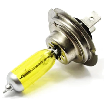 

1 pair H7 12V 100W-3000K Super bright yellow light car HOD xenon bulb