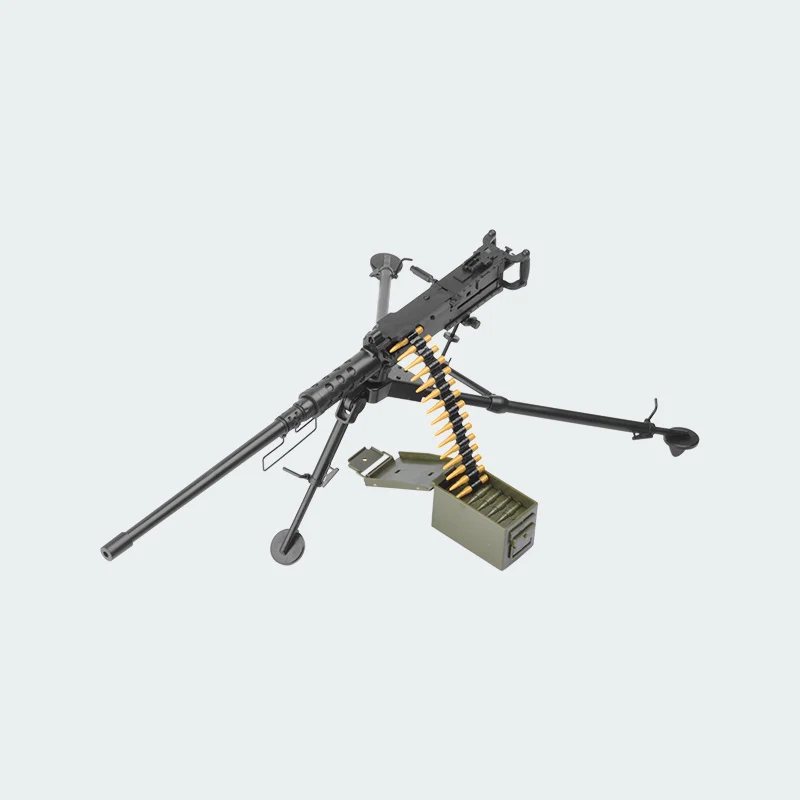 M2 Browning тяжелый пулемет 1:6 Собранный 4D модель украшения Военная развивающая