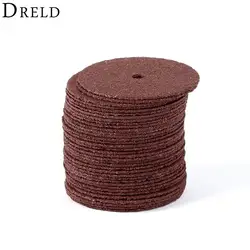 DRELD 36 шт. dremel аксессуары 24 мм абразивный диск режущие диски усиленные отрезные шлифовальные круги вращающееся лезвие Cuttter инструменты