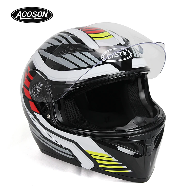 Откидной мотоциклетный шлем модульный двойной объектив мотоциклетный шлем для мотокросса полный шлем мотоциклетный шлем