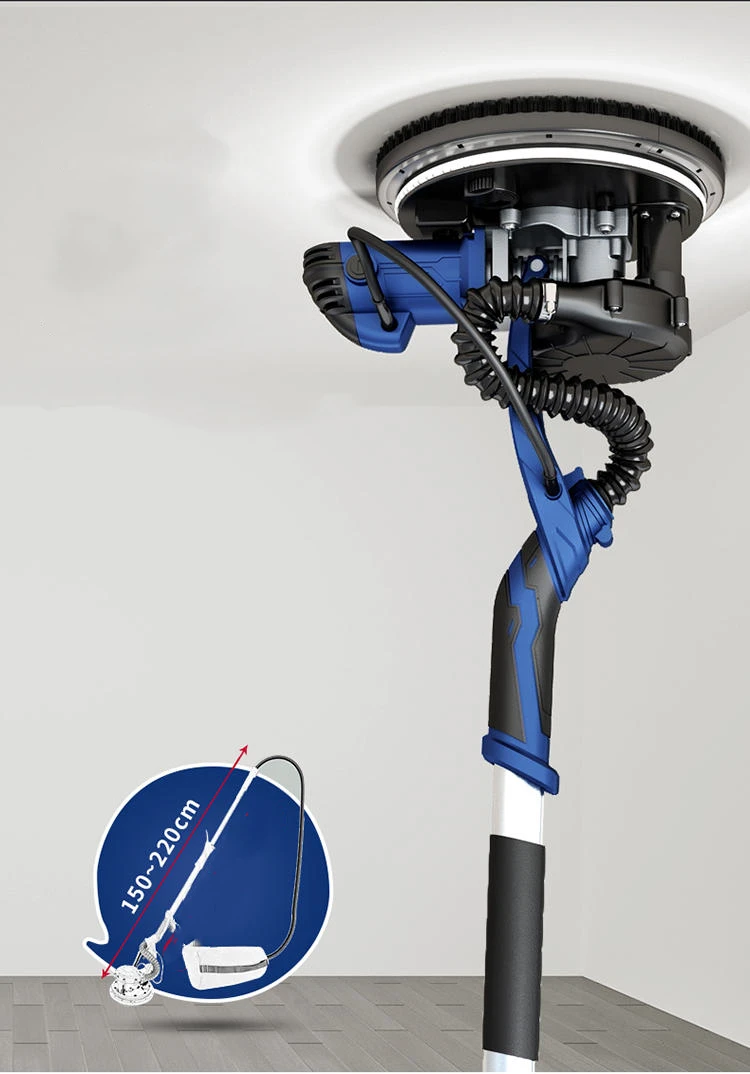 Adjust Speed Drywall Sander 980W 220-230V Wall Polishing Grinding Double Led Light  Wall Putty Polisher Machine 5