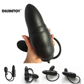 Inflatable Anal Plug Sex Toys For Couples Big Dildo Butt Plugs Adult Game Air Pump Sex Masturbator Toys Intimate Goods 4