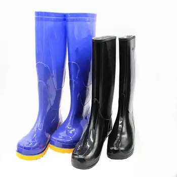 

Rain Boots Rain Boots Men High Tube Rubber Water Shoes Waterproof Anti-Slip Boots Boots Miners Water Boots