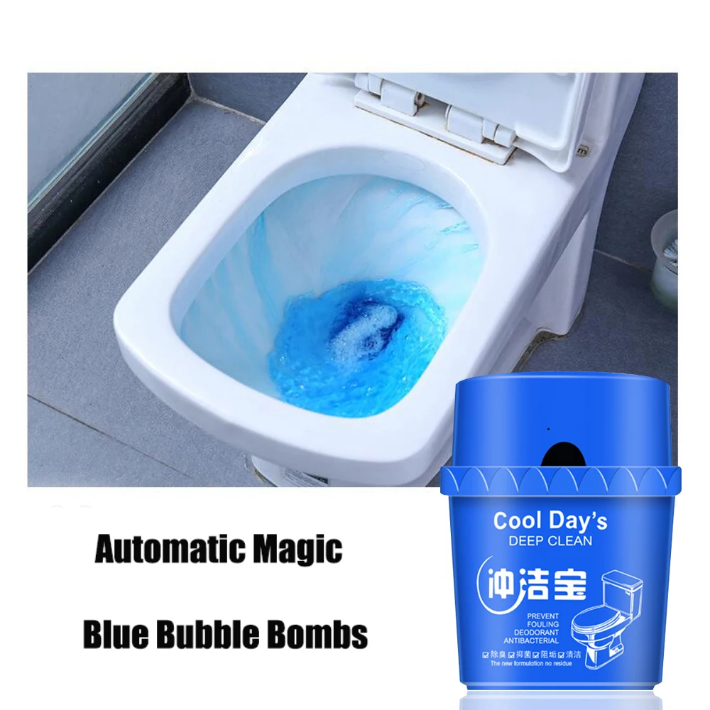 1 предмет средства для чистки туалетов Волшебные автоматические унитаз устройство для чистки посуды помощник с голубыми пузырьками дезодорирующая Чистка Ванная комната 2-3 месяца Применение
