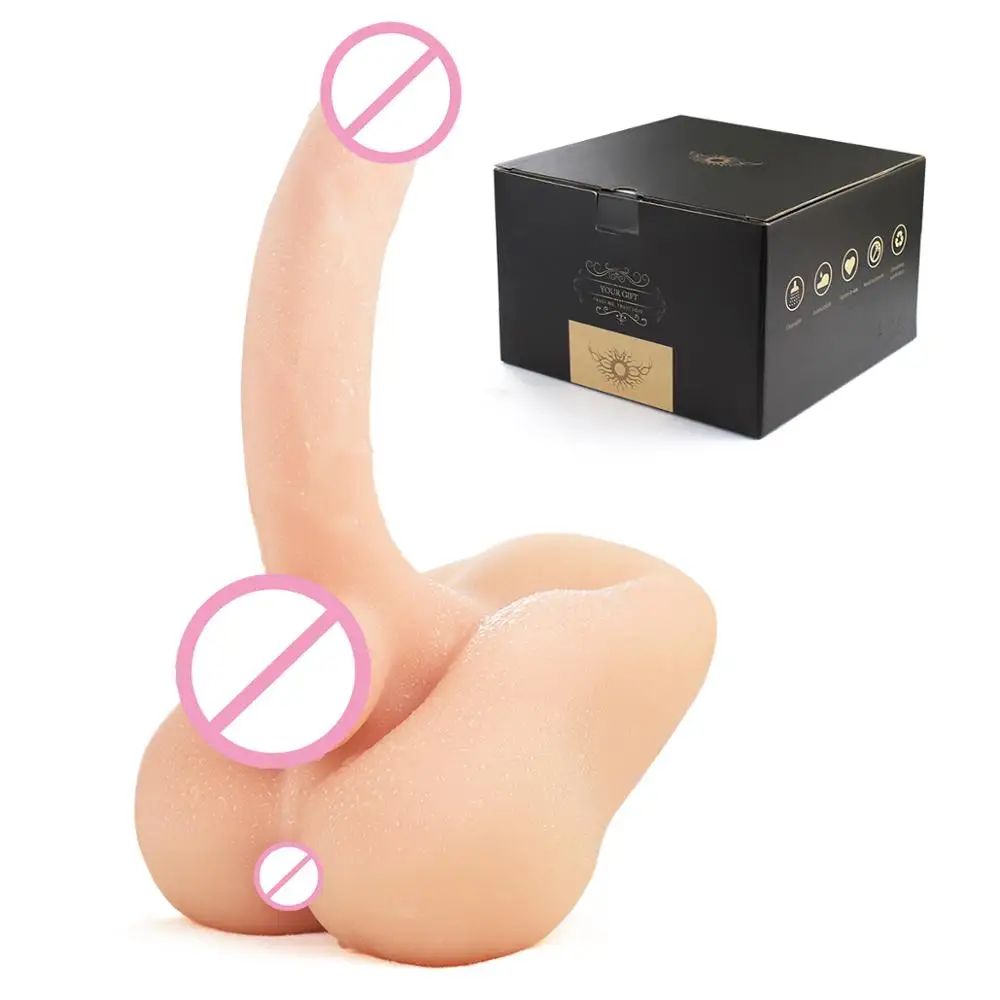 YOTEFUN Sex Doll Torso Silicone Full Size Male Charming Torso for Women Gay Pleasure Adult Toys 3.3 Lb,7.87*7*3.54 inches,Flesh 1