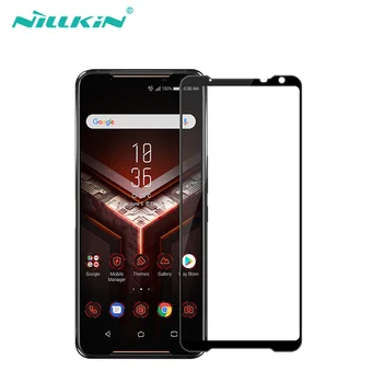 Перейти на Алиэкспресс и купить Для Asus Rog Phone 2 защитное стекло Nillkin CP + Pro 9H 0,33 мм 2.5D полное покрытие для ROG Phone II ZS660KL закаленное стекло