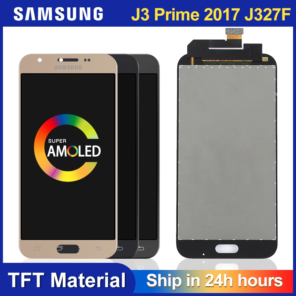 Сменные ЖК дисплеи для Samsung Galaxy J3 Prime 2017 J327 J327A J327P J327V J327T дисплей с сенсорным
