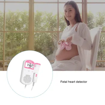 

Doppler Fetal Heart Rate Monitor Lcd Display No Radiation Pregancy Baby & Fetal Sound Heart Rate Detector 1 Set
