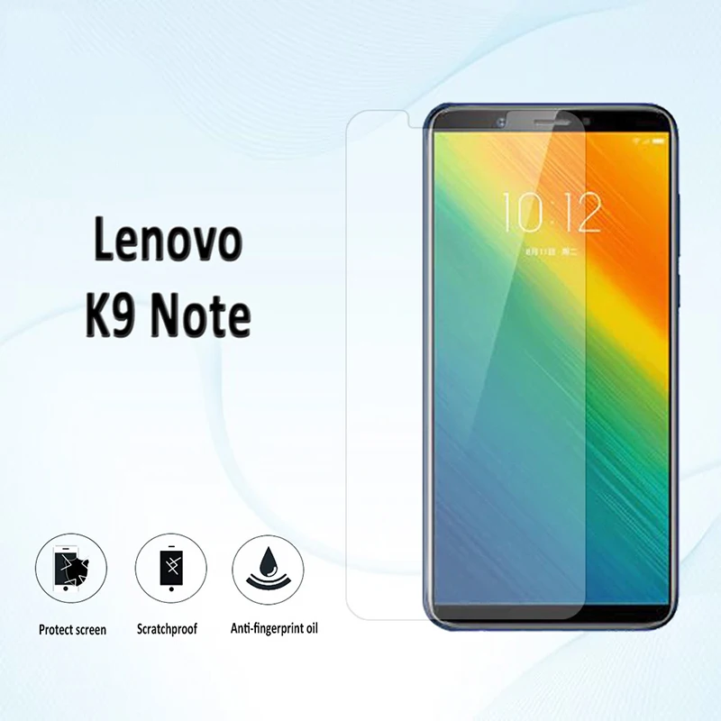 0,3 мм 9H Передняя Взрывозащищенная пленка из закаленного стекла для lenovo K9 Note/6,0 дюймов Защитная пленка для экрана lenovo K9Note