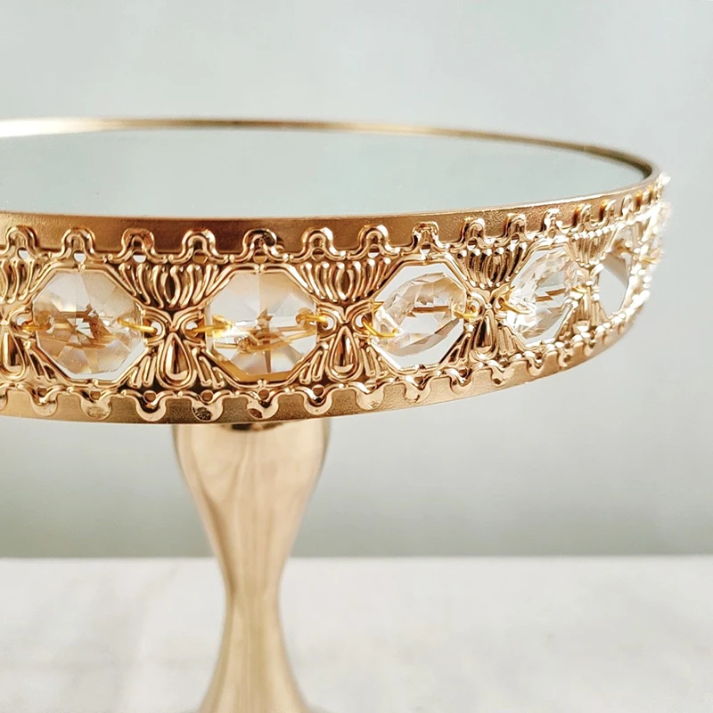 1pcs-4pcs Cake Stand Round Metal Cake Stands Dessert Display Cupcake Stands