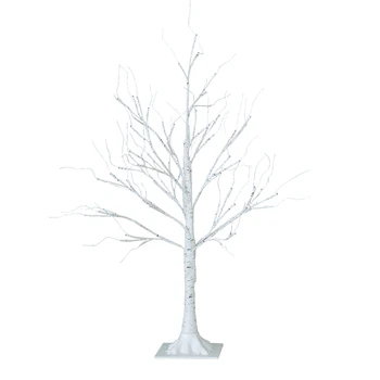 

90cm indoor Christmas tabletop warm white simulate twig decoration branch led birch tree lights