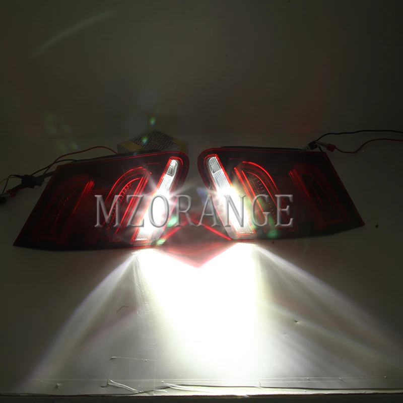 MZORANGE красный светодиодный задний фонарь автомобильный светильник в сборе задний тормозной светильник стоп-светильник для Mercedes-Benz для W212 2009-2013