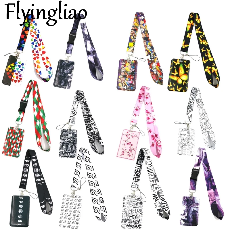 Neck Strap Lanyard for keys lanyards card ID Holder Key Chain for Gifts Key Lanyard Neck Straps Keychain Key Ring