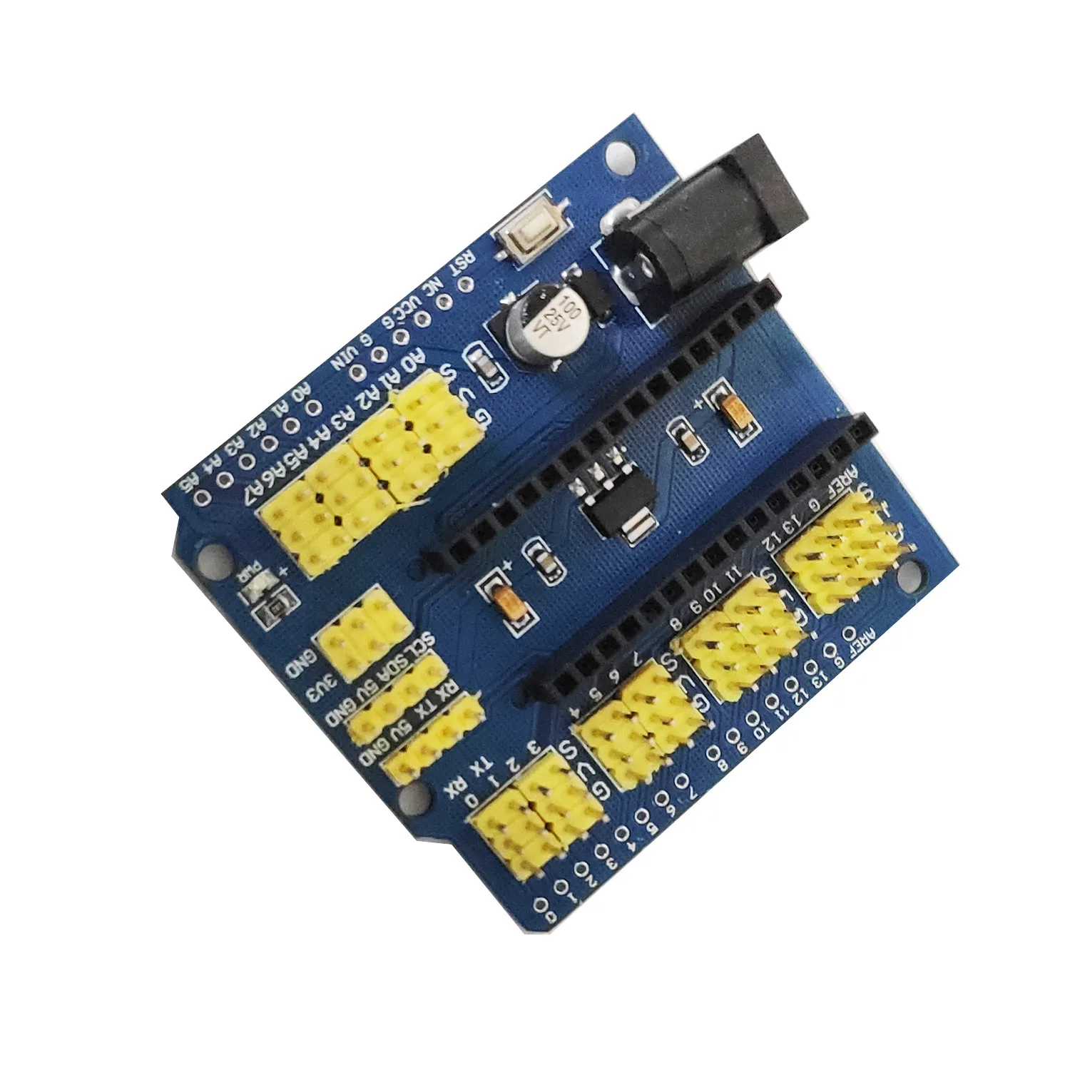Плата расширения NANO I/O IO 5 шт./лот модуль защиты датчика для Arduino UNO R3 Nano V3.0
