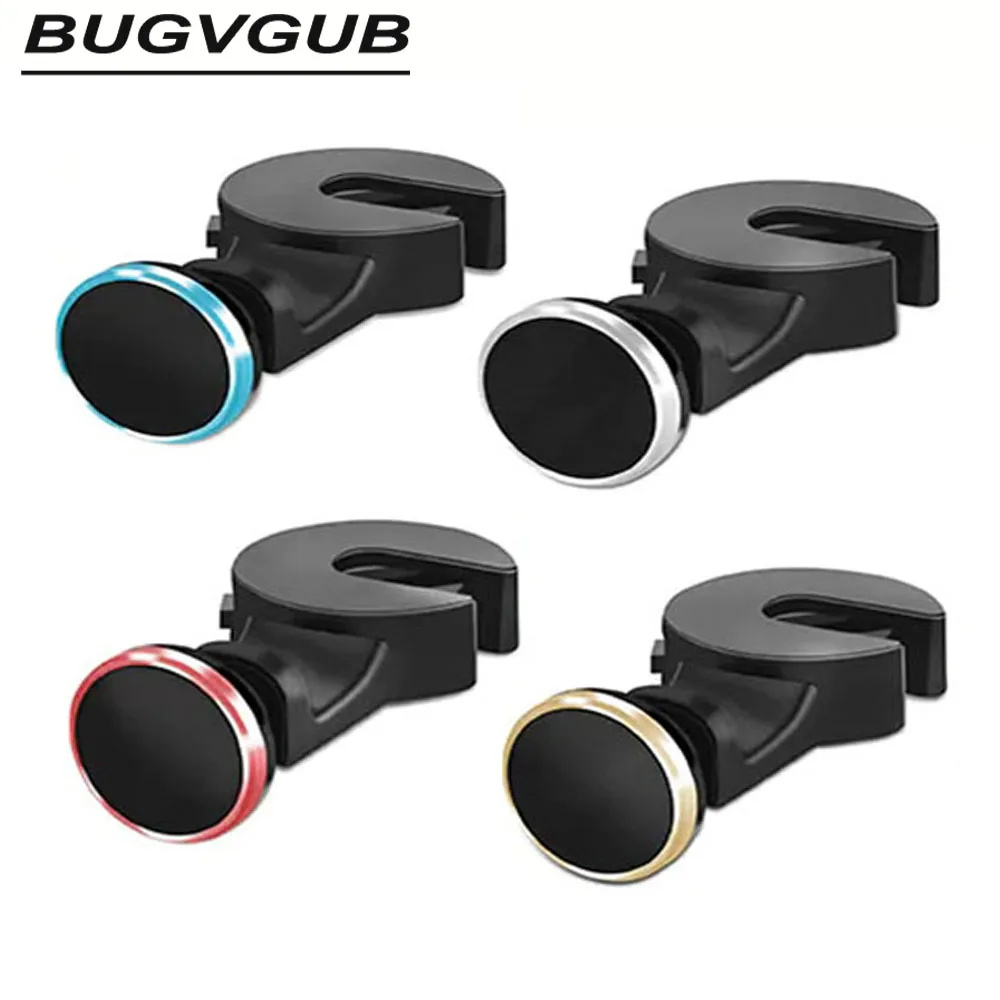 

Universal Stand Magnetic Car Phone Holder Rear Back Seat Headrest Pillow Support Magnet Mount Hook For iPhone Samsung