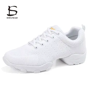 

New Men's Modern Jazz Dance Shoes Breathable Soft Bottom Men Yoga Shoes Dancing Shoes Outdoor Fitness Dance Sneakers Size 39-44