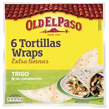 

Tortillas Trigo Oldelpaso Wraps 350g