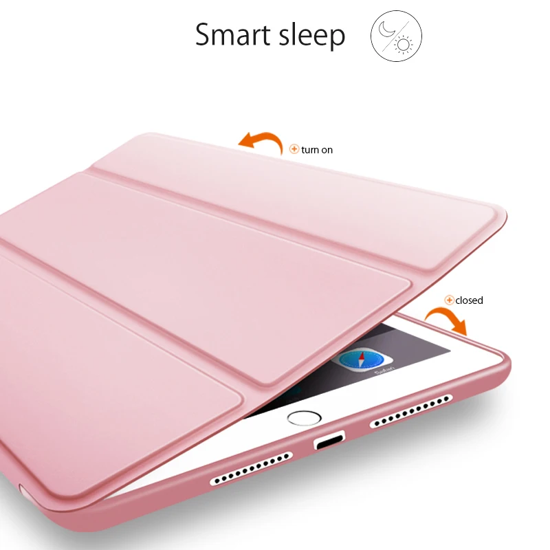 Водонепроницаемый чехол для iPad Air 1 Smart Sleep мягкий 9 7 дюйма силиконовый 1|Чехлы