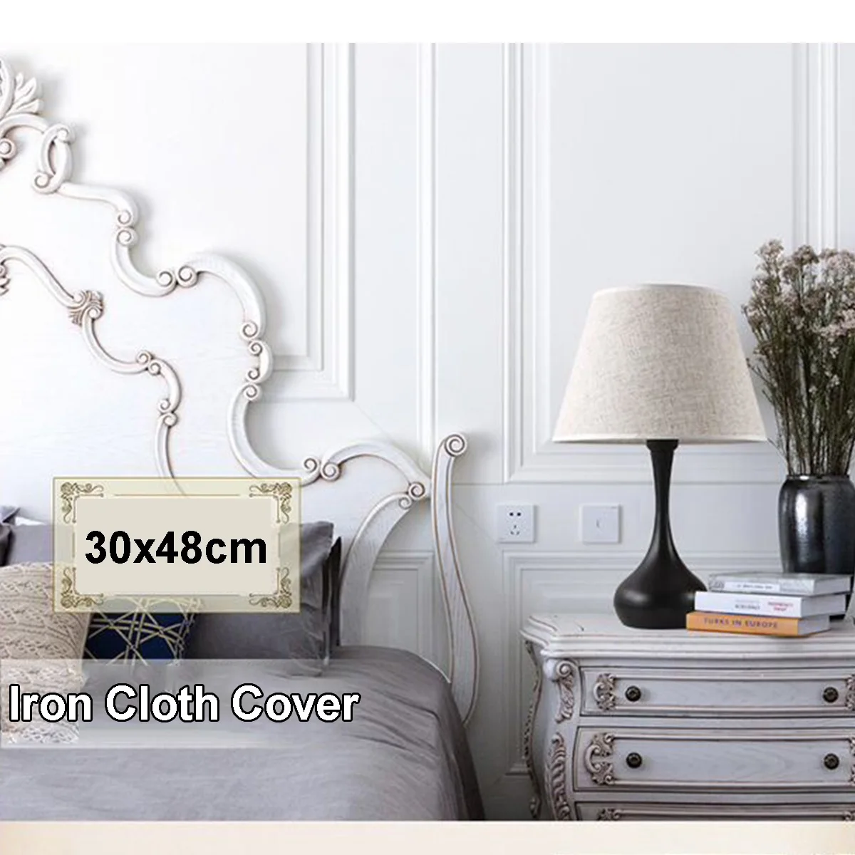 

Creatives Table Lamp American Simple Modern Wrought Iron Cloth Cover LED Table Lamp For Office Study Bedroom Decoration 220V 40W