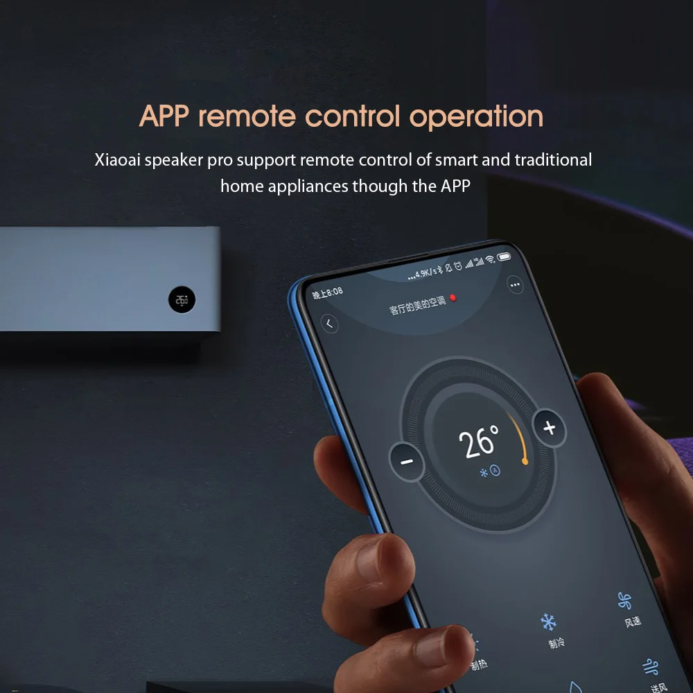 Оригинальный Xiaomi Xiaoai Pro динамик AI Bluetooth HiFi аудио беспроводной сетчатый шлюз