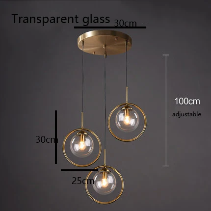 Современные подвесные потолочные светильники, стеклянные подвесные светильники, светодиодный светильник для гостиной, прикроватный светильник для спальни, декор в стиле лофт, подвесной светильник - Цвет корпуса: G