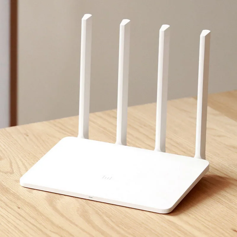 Original English XiaoMi Router 3 Mi Smart WIFI ROM 128MB 2.4G/5.0GHz 1167Mbps 4 Antenna Dual Band U