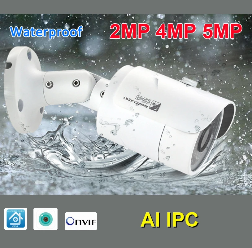 SMTKEY 2.0MP Onvif HD 1080P IP камера Hi3516EV100 SONY 323 (83HE20PY) Наружная Водонепроницаемая H.265 + POE