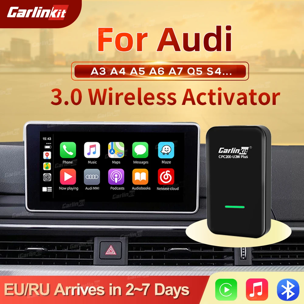 Carlinkit 3.0 For Apple CarPlay Wireless Dongle Adapter For Audi A1 A3