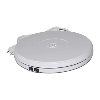 

Universal 10 Inch 25 Cm LED Light 360 Degree Electric Rotating Turntable Used For Photography Display Cabinet Stand