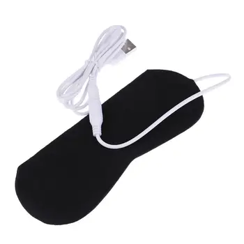 

Portable USB Heater Electric Cushion Winter Heated Carbon Fiber USB Heated Pad For Eye Mask