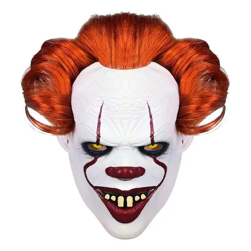 7 видов стилей террор одежда для клоуна маски Хэллоуин Costplay костюм Pennywise маски Новые