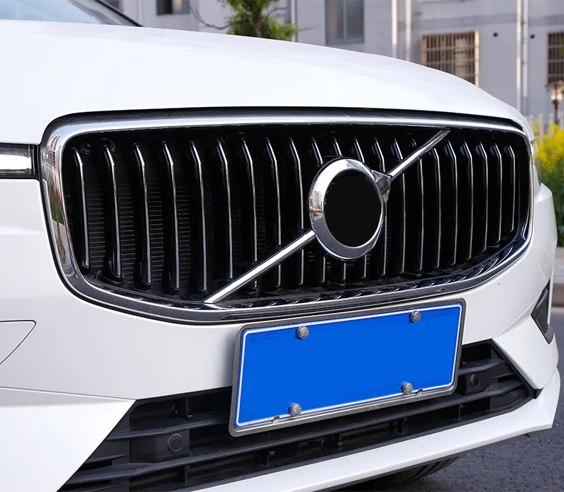 Для Volvo XC60- Решетка переднего бампера из нержавеющей стали сетевая защита от насекомых 4 шт. аксессуары для стайлинга автомобилей