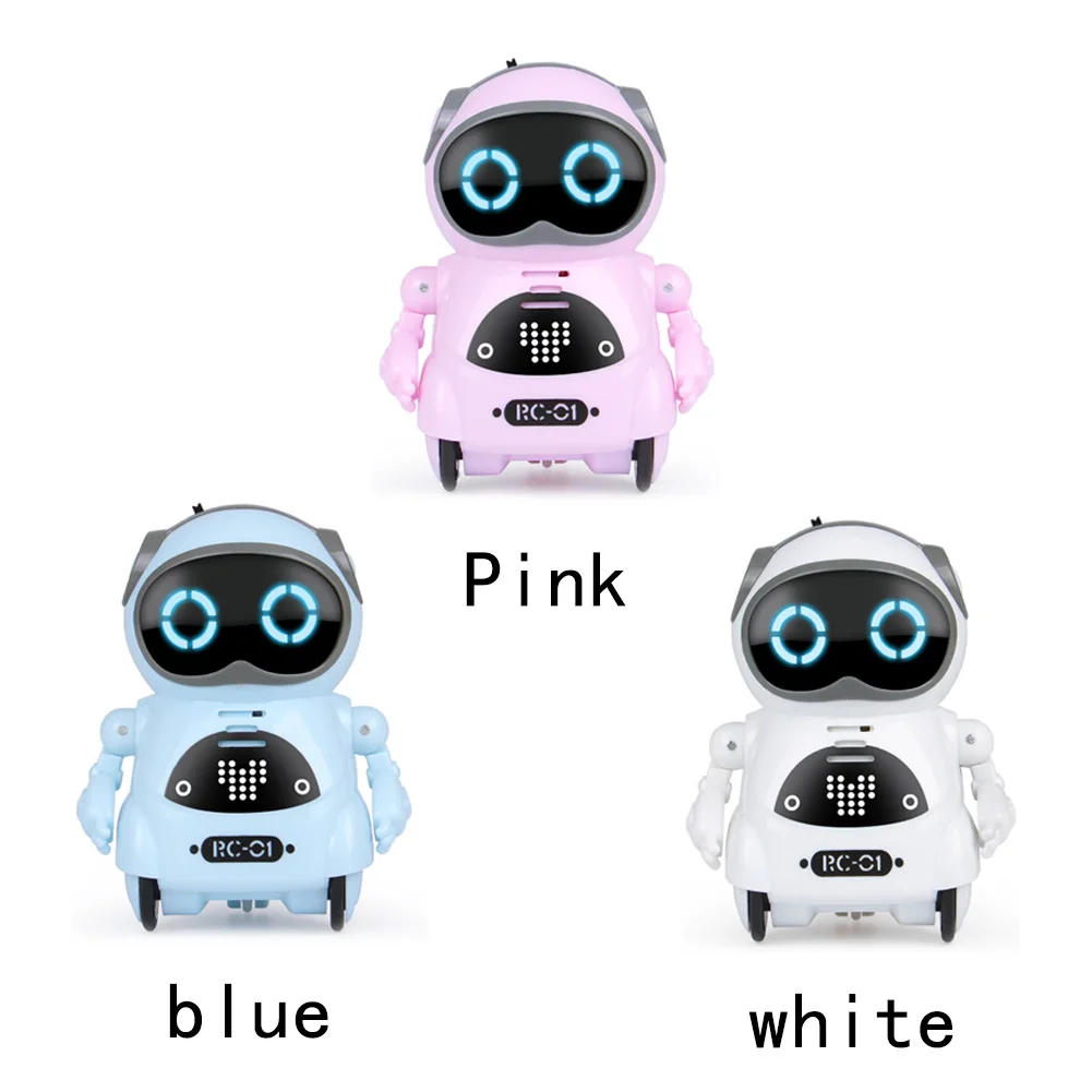 Educational Record Mini Toy Interactive Dialogue Singing Dancing Telling Story Kids Gift Boys Girls Intelligent Pocket Robot