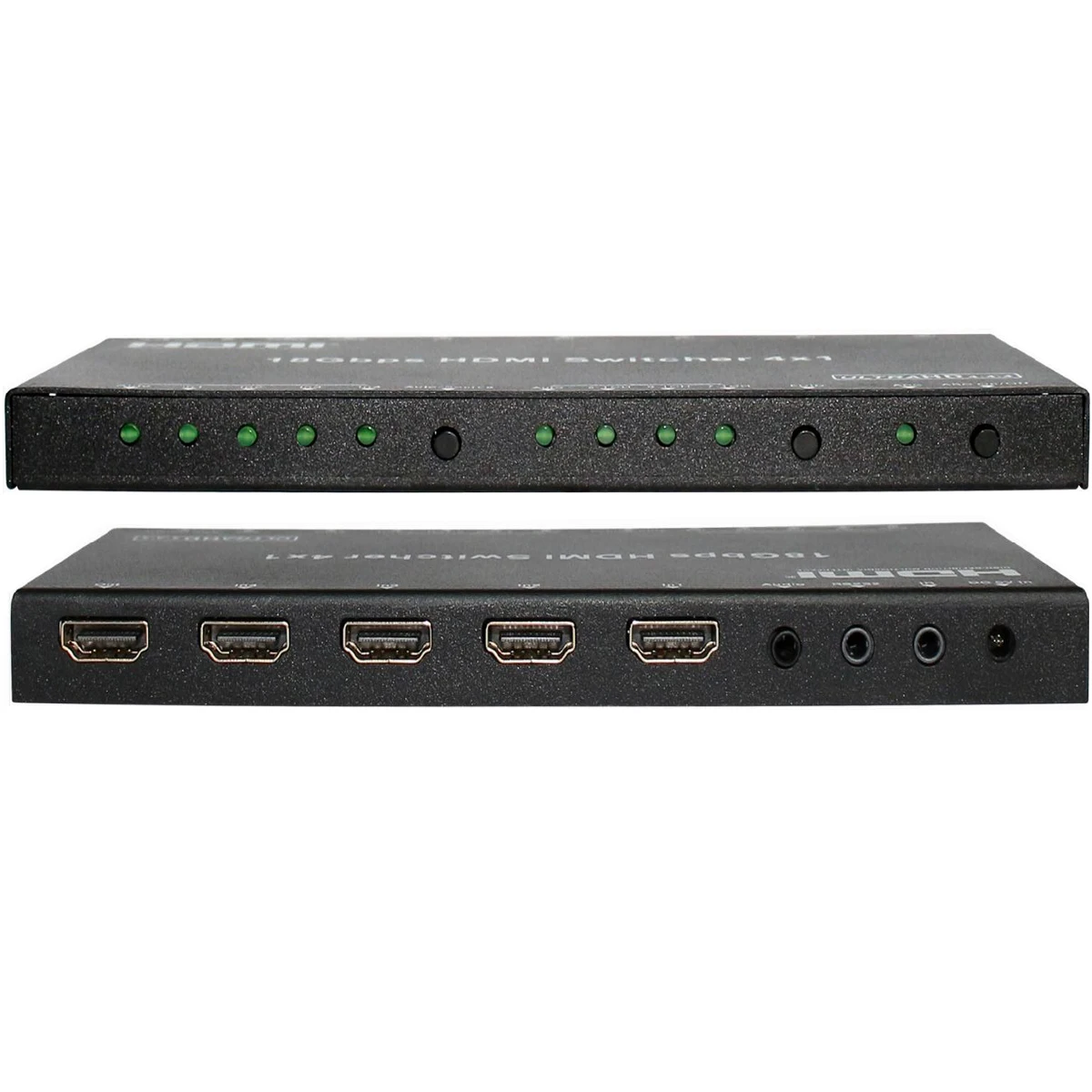 HDmatters HDMI 2,0 коммутатор 4X1 HDMI 2,0 аудио экстрактор сплиттер RS232 усилитель hdmi 2,0 HDCP 2,2 4k X 2 K/60 HZ 4:4:4