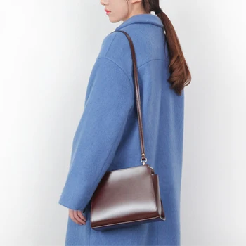 

Korean Style Women Shoulder Bags 2019 Autumn Winter Vintage Casual Crossbody Bags for Women Fashion Black Messenger Handbags