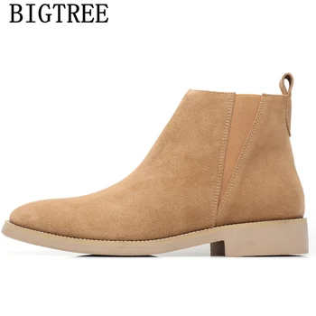 

Winter Boots Men Men Boots Genuine Leather Coiffeur Ankle Boots Men Luxury Brand Men Winter Shoes Zapatillas Hombre Casual Buty