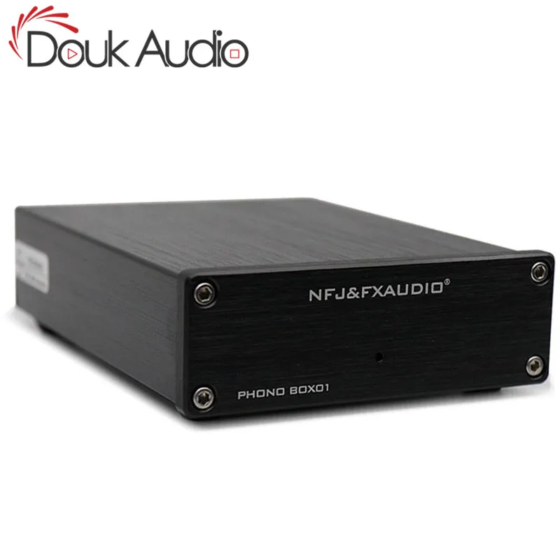 Douk Audio NFJ & FXAUDIO Hi Fi Mini MM Phono Stage LP проигрыватель преампер Виниловый картридж