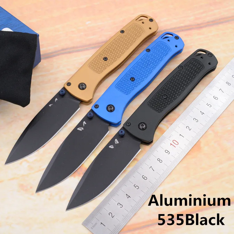 JUFULE Bugout 535 Aluminium handle mark s30v blade folding Survival EDC Tool camping hunting outdoor pocket Fruits Utility knife