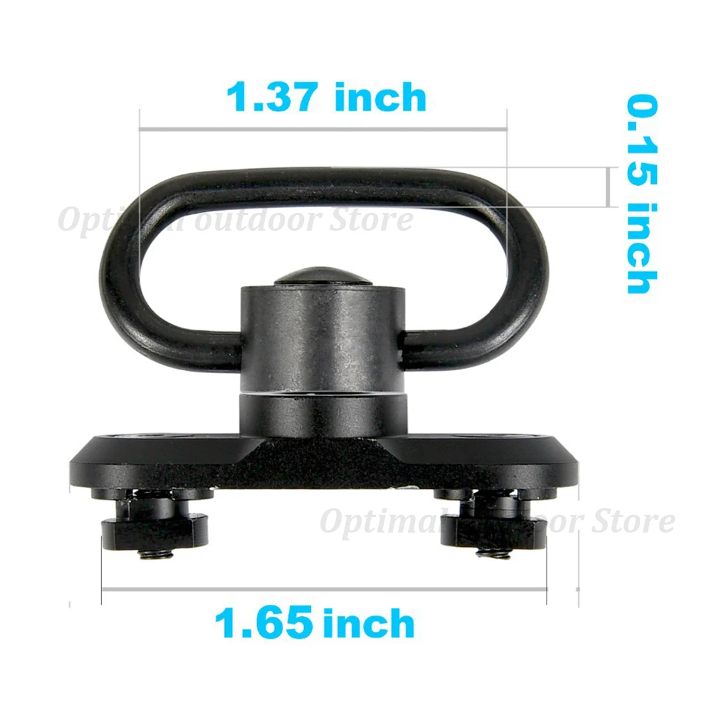 TOtrait Sling Поворотный адаптер для M Lok Rail Quick Release QD Sling Поворотный адаптер рельсовые инструменты крепления 3 стиля на выбор