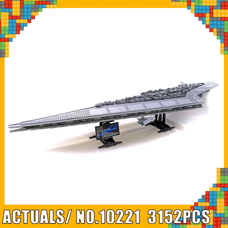 

Star Series Wars Compatible With 10221 Super Star Destroyer Building Blocks DIY Model lEGOED StarWars 05028 Bricks Toys Gifts