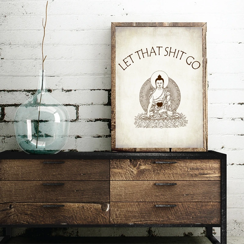 Let-That-Shit-Go-Wall-Art-Print-Yoga-Poster-Wall-Decor-Funny-Quote-Zen-Vintage-Art (1)