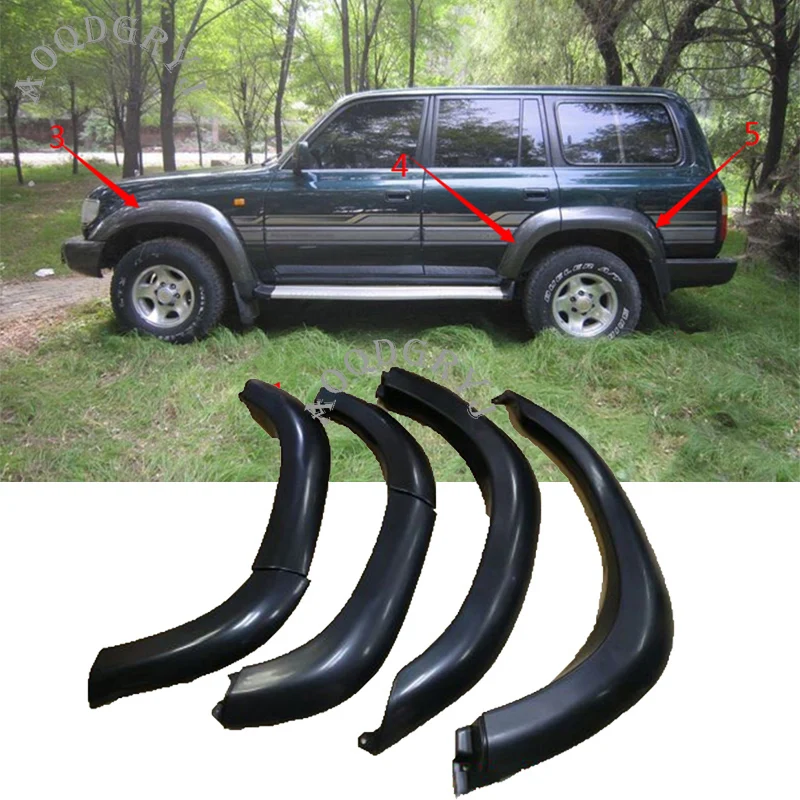 Car Styling 6pcs For Toyota Land Cruiser LC80 HZJ80 FZJ80 4500 1991