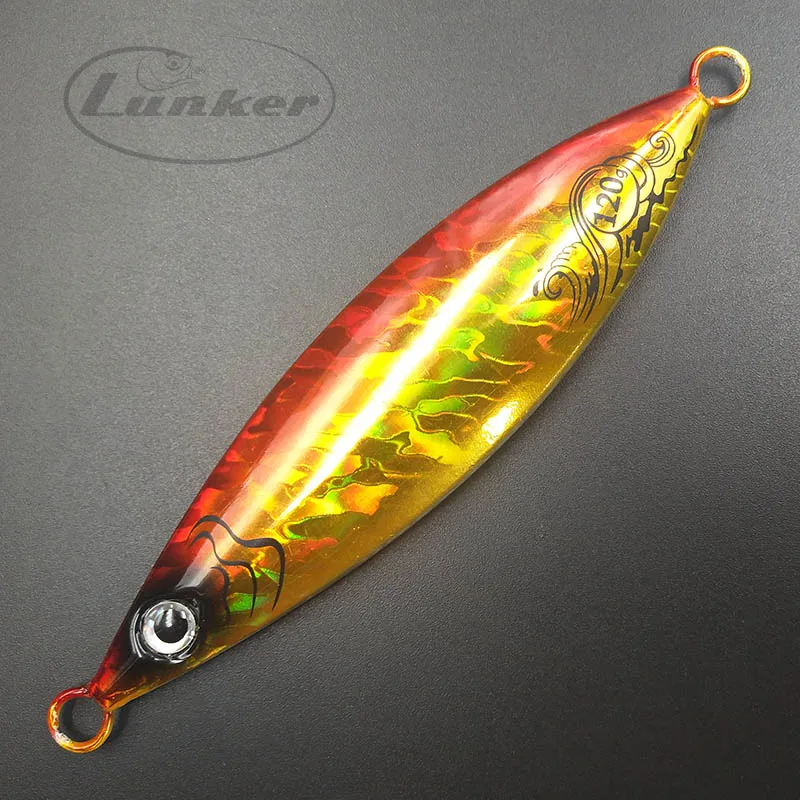 Lunker slow metal Jigs 30g 60g 80g 100g 150g 200g versatile cast