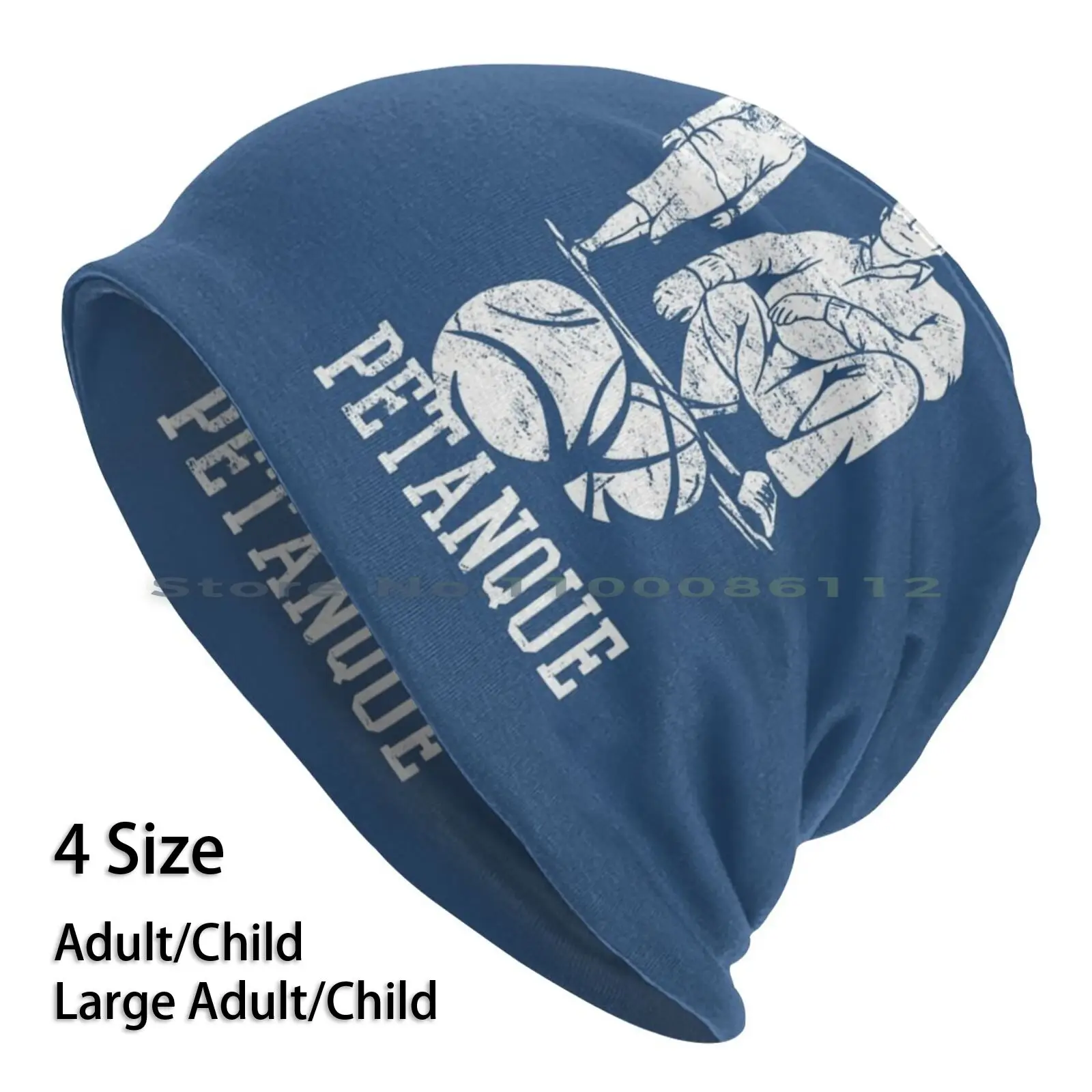 Petanque Players Berretti Knit Hat Game Boccia Petanque Boule Bocce Sport Player Francia Divertente Cappello Lavorato A Maglia Senza Tesa Skullcap