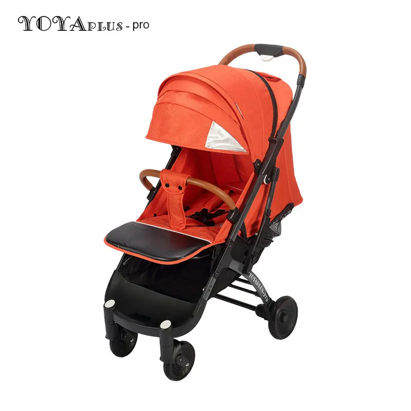 Новая детская коляска складной светильник вес детская коляска yoya Plus pro - Цвет: red