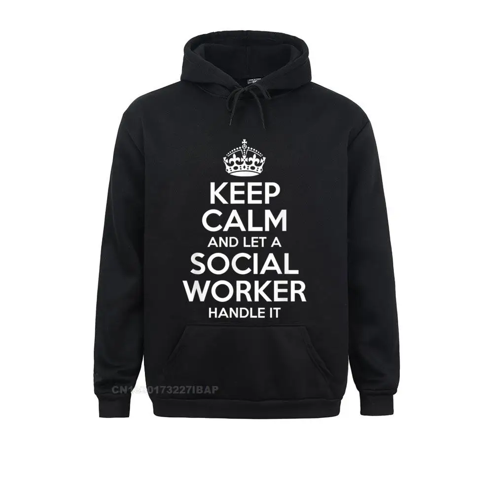 TRABAJADOR SOCIAL Título de trabajo divertido Profesión Idea de cumpleaños Sudaderas con capucha para hombre Sudaderas de estilo simple Estampadas Nueva ropa de moda