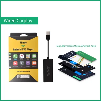 

Carlinkit USB Smart Link Wired Carplay Dongle/Android Auto Only for Android car Head Unit (Android System) Airplay/Mirror/IOS13